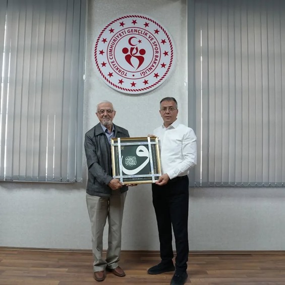 Gençlik ve Spor İl Müdürümüze İâde-i Ziyaret