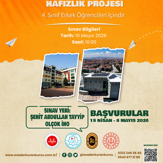 Sınavla Öğrenci Alımı Duyurusu